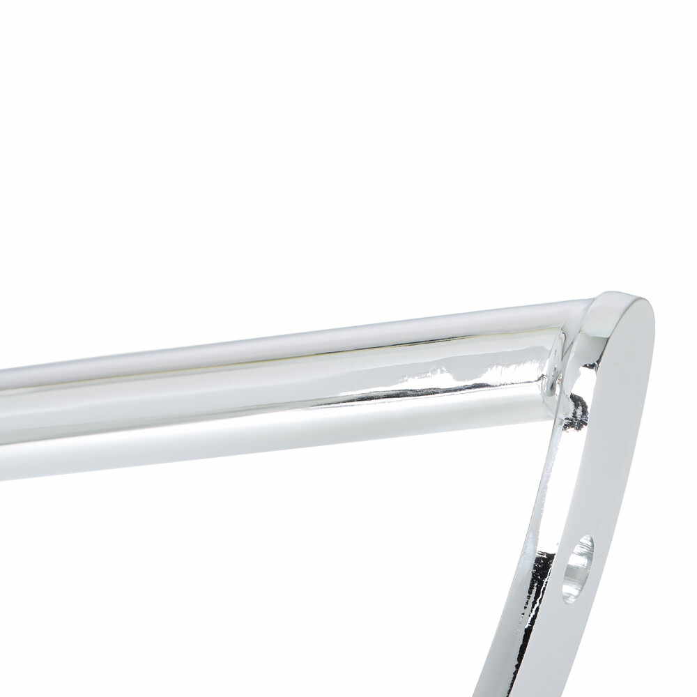 Chrome 22mm 7/8" Motorcycle Z Bars Handlebar Handlebars For Custom Chopper