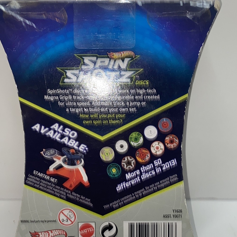 Hot Wheels Spin Shotz Hyper Speed Track Discs BATMAN Speed Pack Hulk
