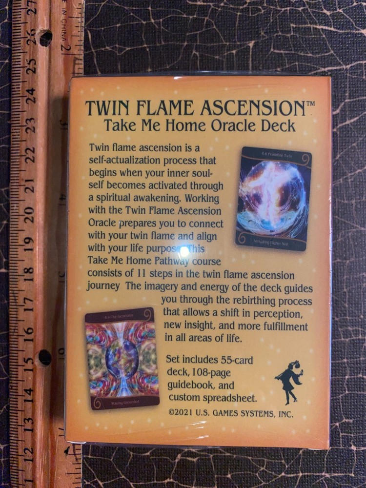 TWIN FLAME ASCENSION Oracle Card Deck Unique New
