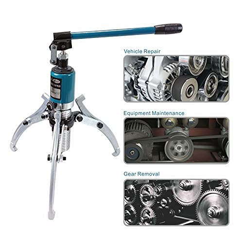 10Ton Hydraulic Gear Puller Wheel Bearing Pulling Separator 3 in 1 10T Overall
