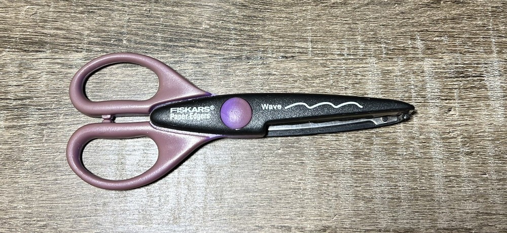 fiskars scissors paper edgers WAVE