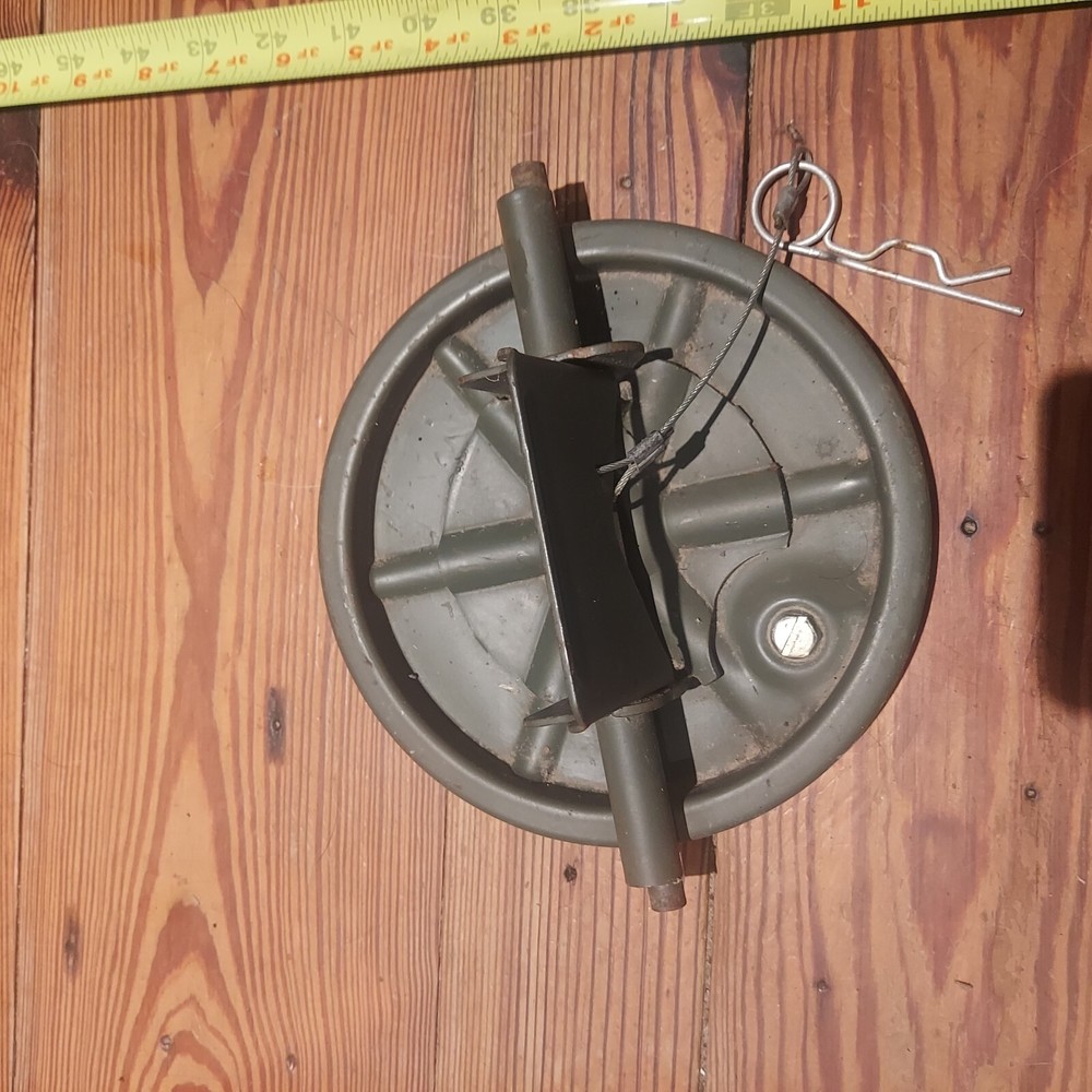 Cylindrical Ammunition Container Empty Military Surplus