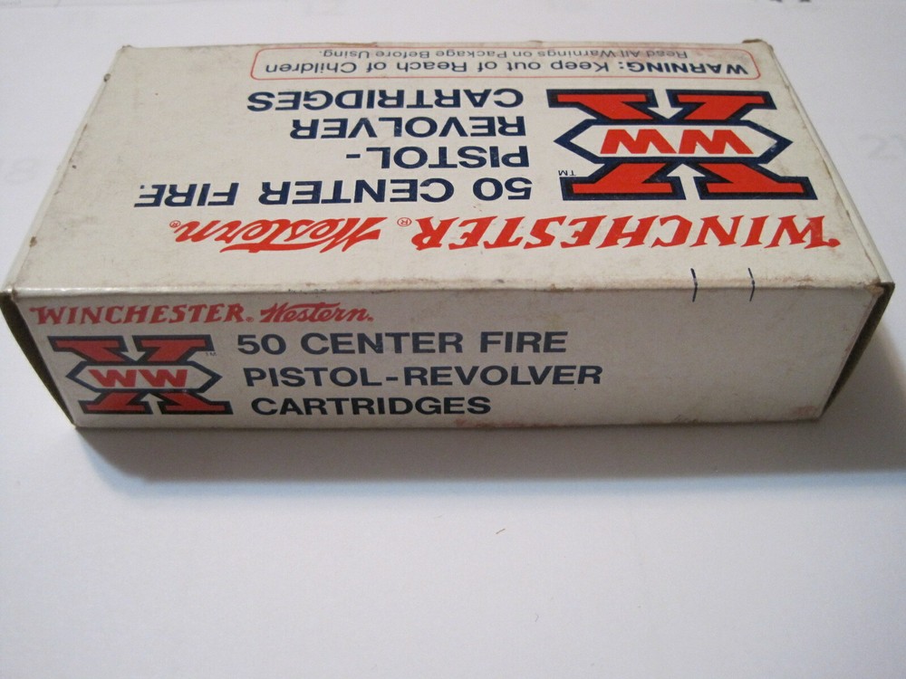 Vintage Winchester-Western .25 Automatic Expanding Point - Box - Empty