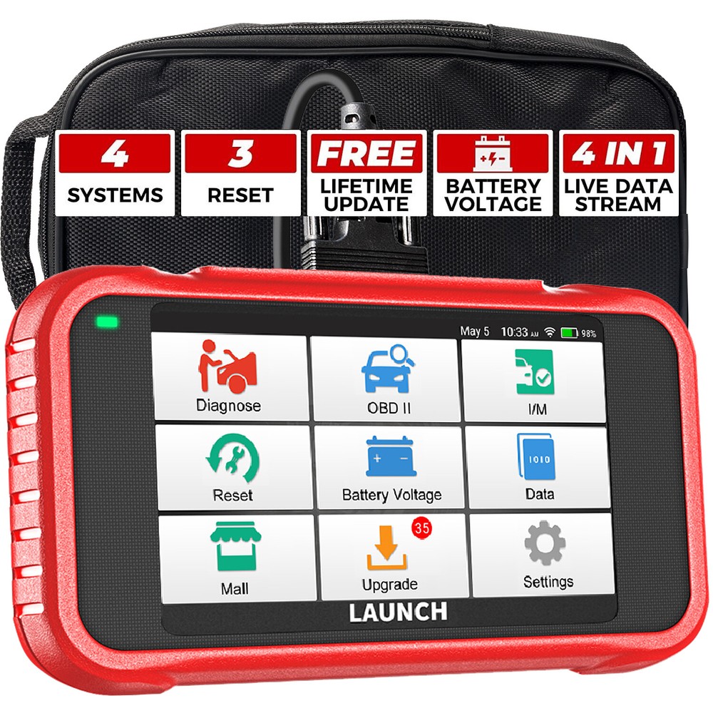LAUNCH CRP123E OBD2 Scanner ABS SRS Code Reader Check Engine Car Diagnostic Tool