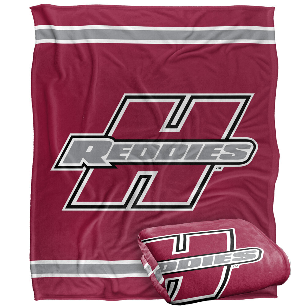 Henderson State University Primary Logo Stripes Silky Touch Throw Blanket