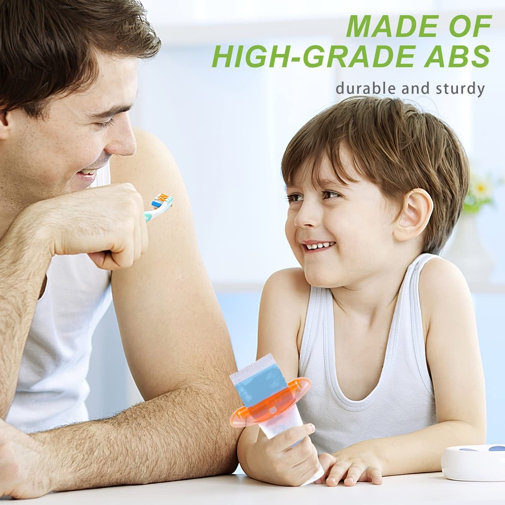 LOVEINUSA Toothpaste Tube Squeezer, 4PCS Medium, Multicolor-5