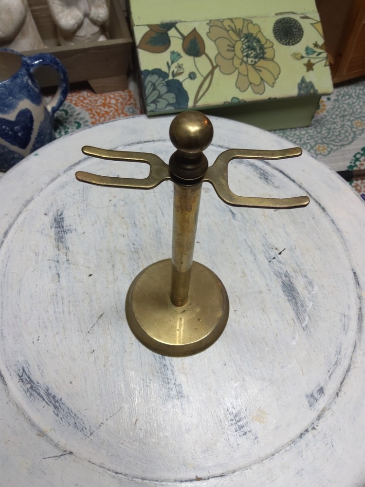 Vintage Brass Shaving Stand