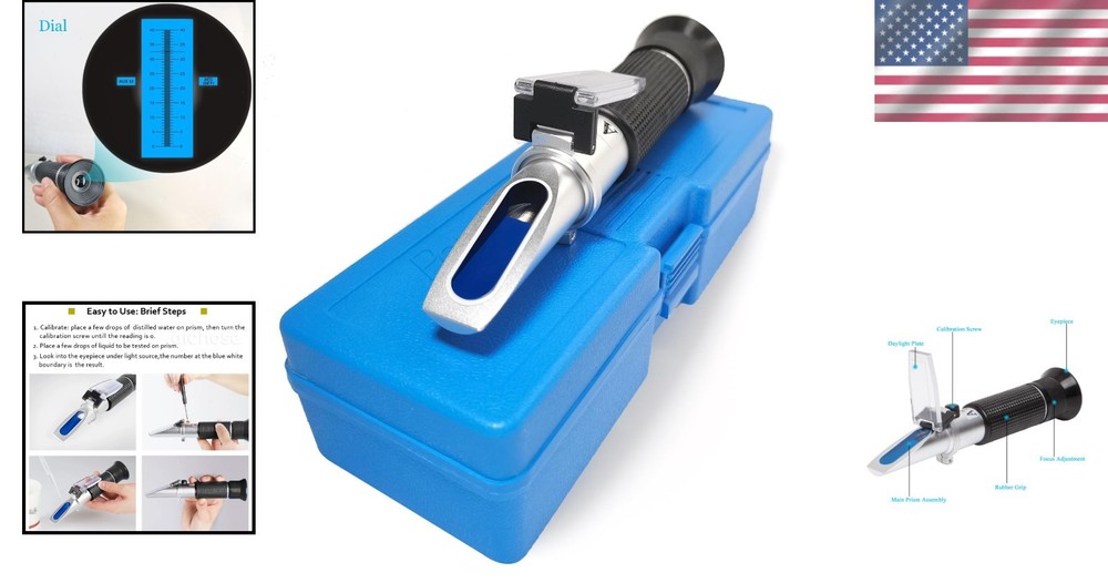 Precision Optical DEF Refractometer for Diesel Exhaust Fluid Testing - Easy Use
