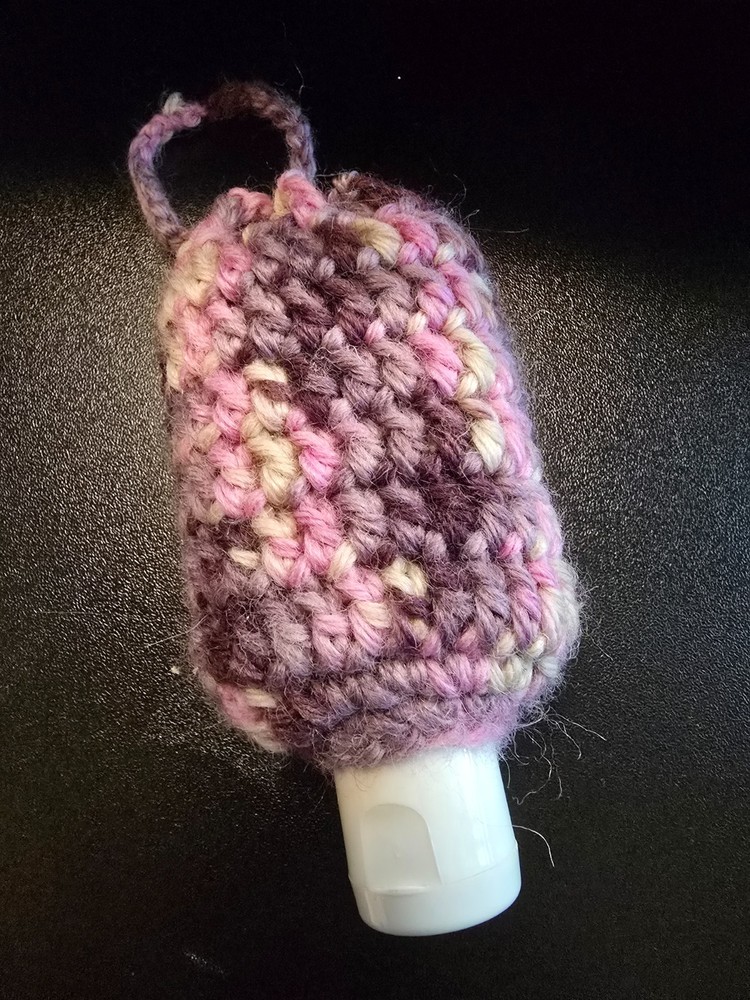 Handmade Crochet Hand Sanitizer Holder