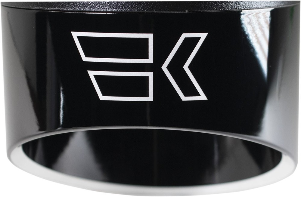 Khrome Werks 4-1/2" Edge End Cap | Black (200714P)