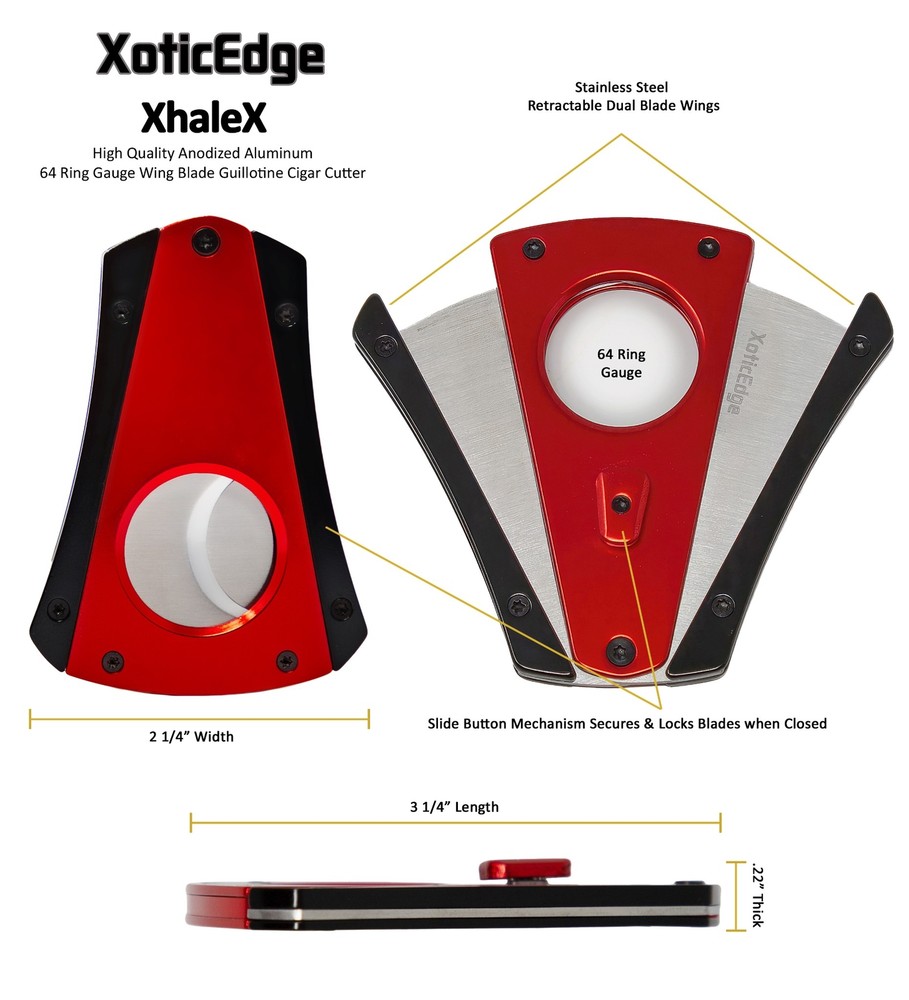 XoticEdge XhaleX (Red & Black)