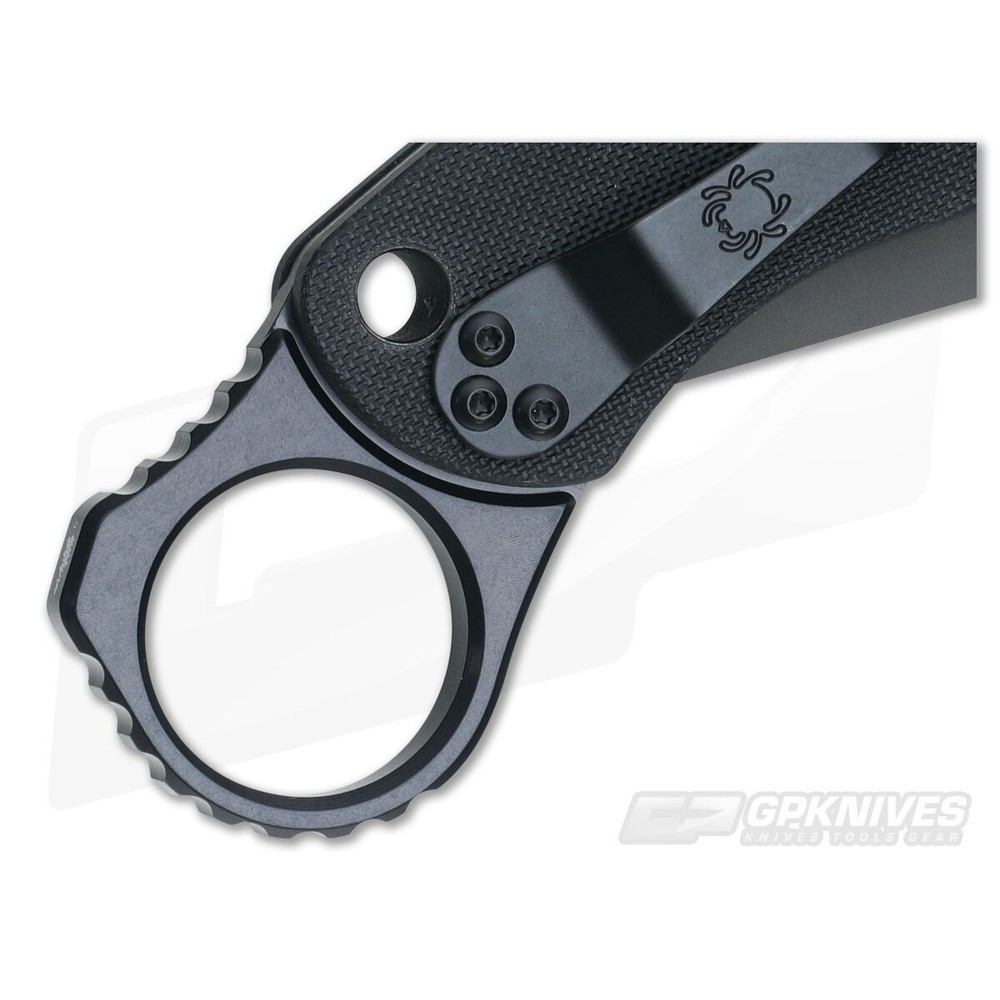 DIY Paramilitary 2 C81 Folding Knife Aluminum Alloy Handle Back Keel Spine Tool