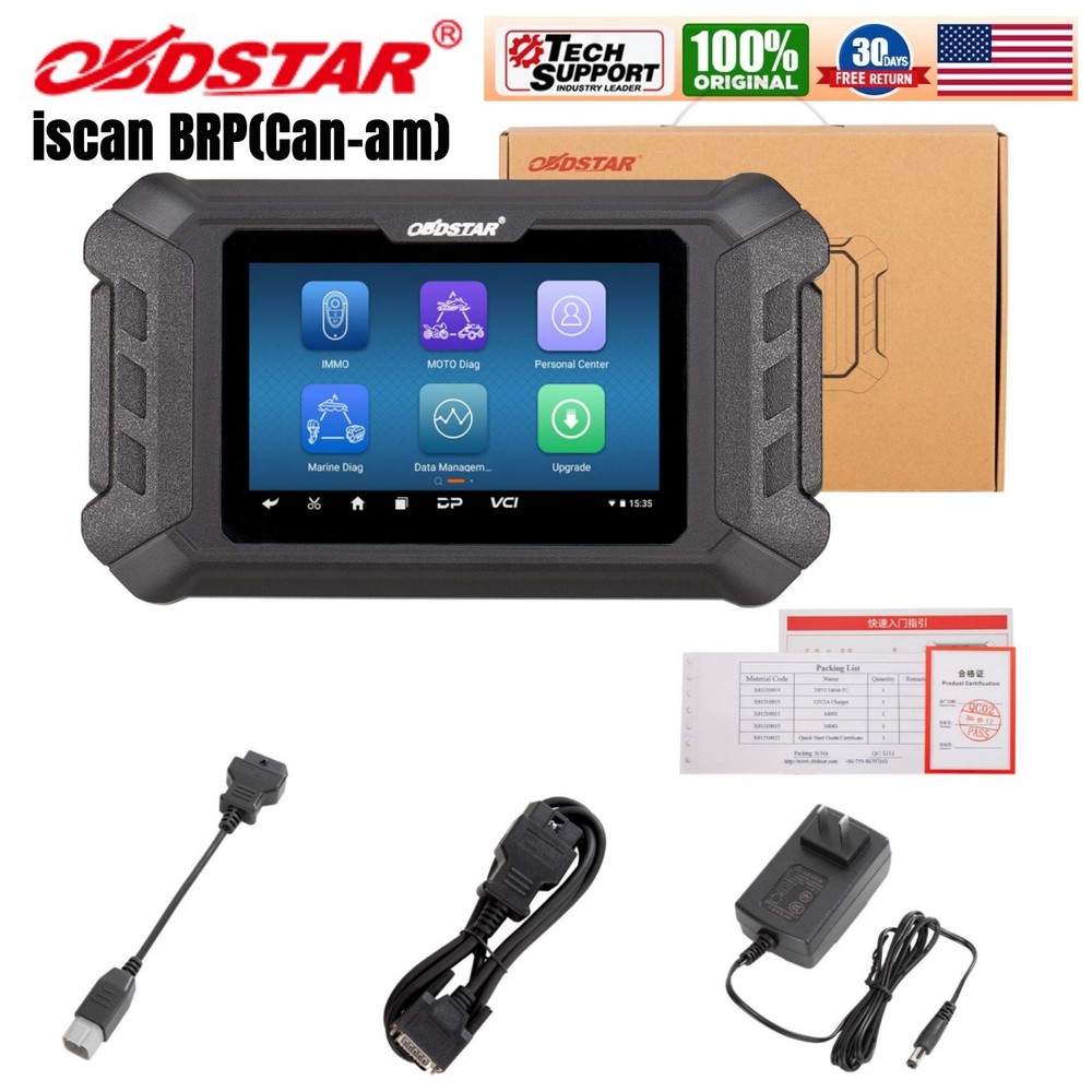 OBDSTAR iscan for BRP(Can-am) Motorcycle Diagnostic Scan Programming Code Reader