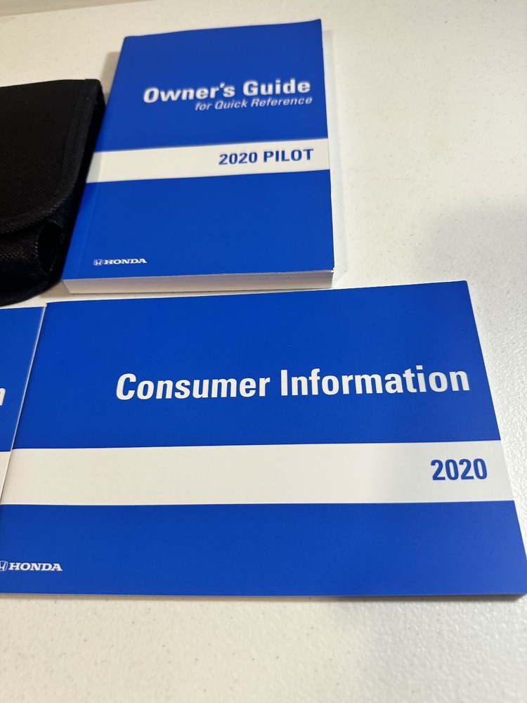 2020 Honda Pilot Owner's Manual Set