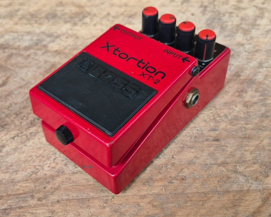 Boss, XT-2, Xtortion, Distortion, Guitar, EffectPedal, Unique, Not as Common
