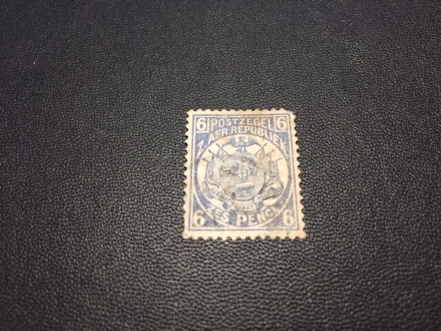 Transvaal stamp 130 used