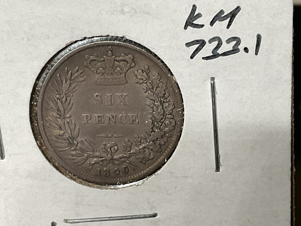 1846 Great Britian 6 Pence