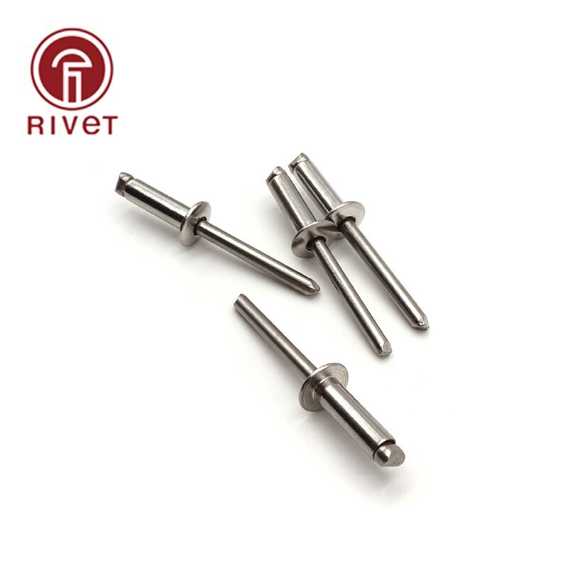 Stainless Steel Blind Rivet Round Head Open Type Csk Head Pop Rivet Multi Size