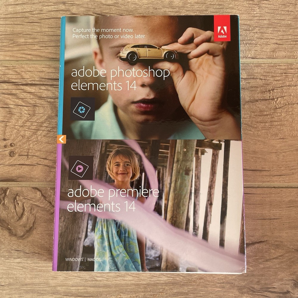 Adobe Photoshop Elements 14 & Premier Elements 14 Win Mac 2015