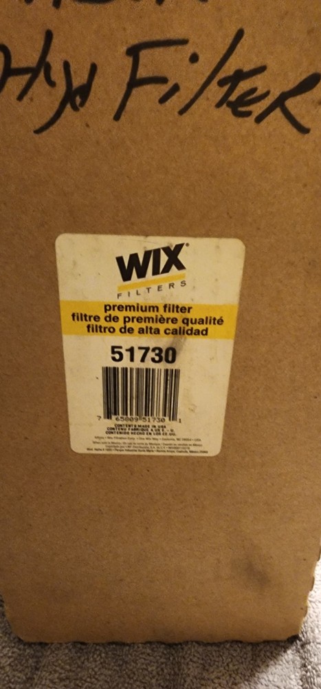 WIX 51730 Spin-On Hydraulic Filter