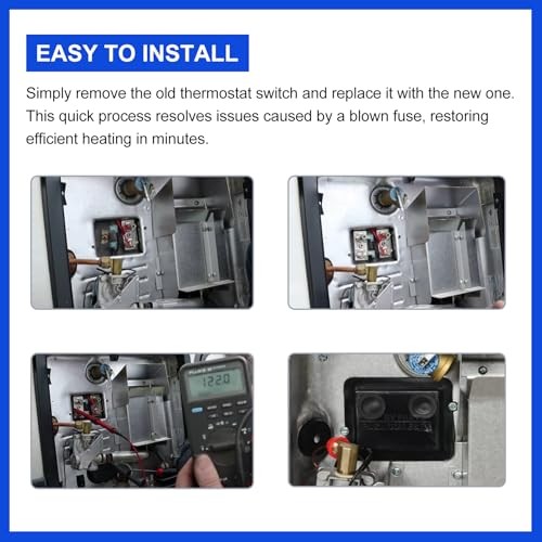 232282 RV Water Heater Thermostat Switch for Suburban T-STAT 120 Volt Water