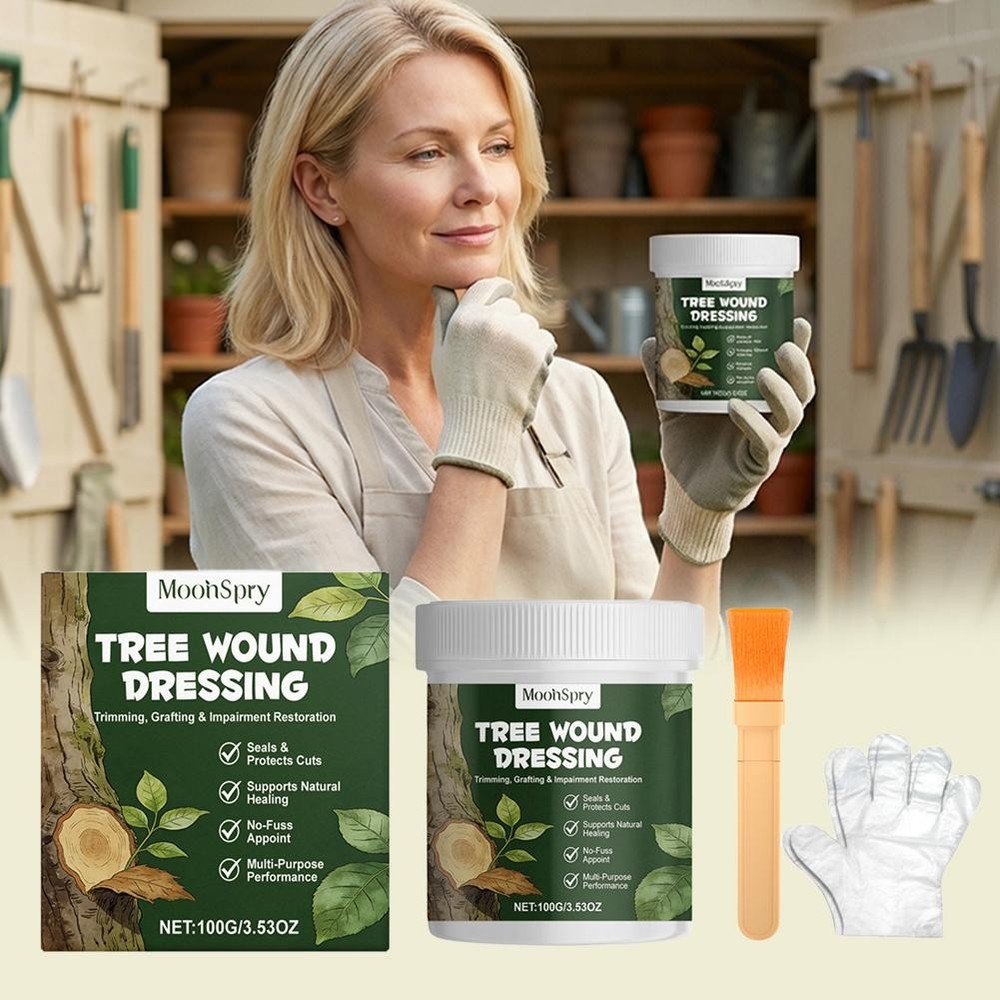 Tree Wound CarePaste 100g, Pruning Sealant & Grafting withBrush Protector E3N2