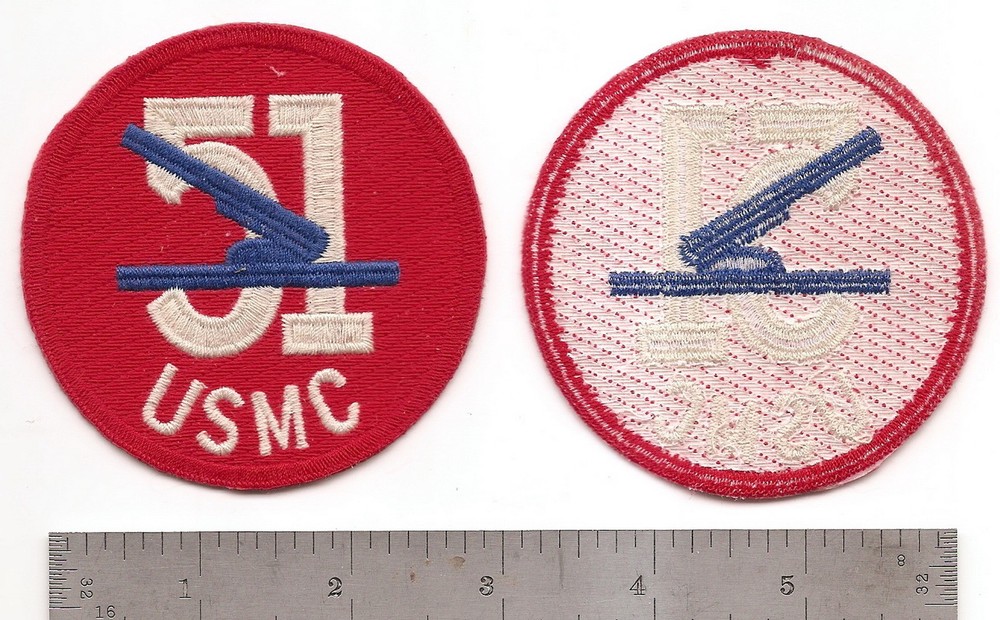 #029 USMC 51ST DEFENSE BATTALION PATCH