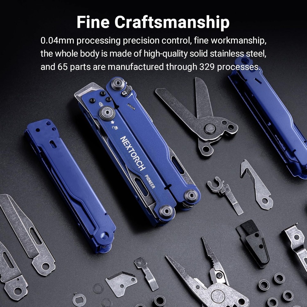 NEXTORCH PIONEER MT20 14-IN-1 Multi-tools Full-Size,Multi-tool Set with Scissors