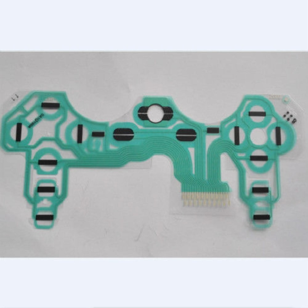 10Pack Ribbon Circuit Conductive Film Keypad For PS3 Controller Dual Shock 3