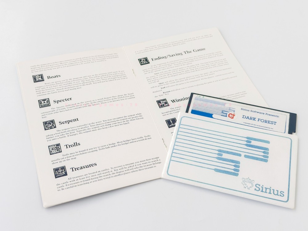 Dark Forest - Sirius Software - 1981 / Apple II