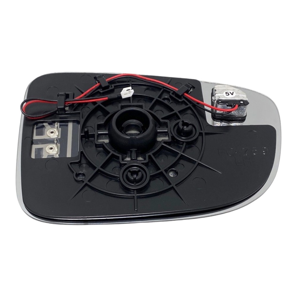Side Mirror Glass for 2014-2016 MAZDA 3 with Blind Spot Heated Left Driver Side