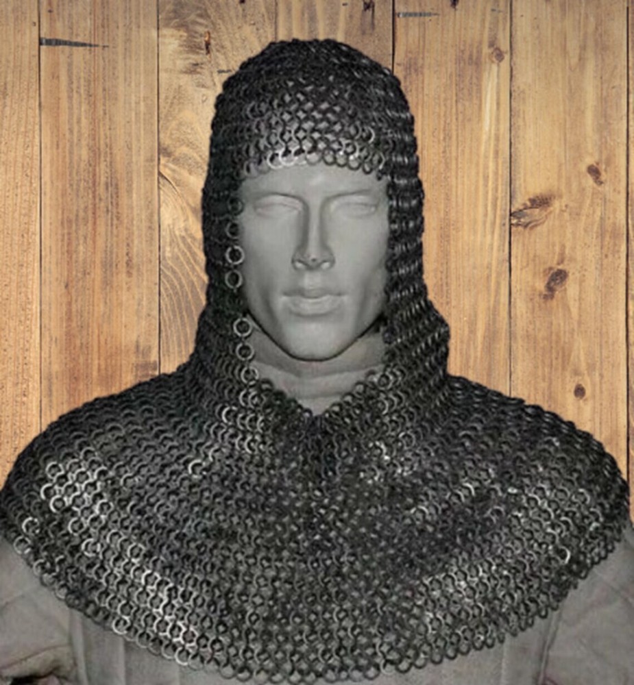 Chainmail Shirt, 9MM Flat Riveted And Washer