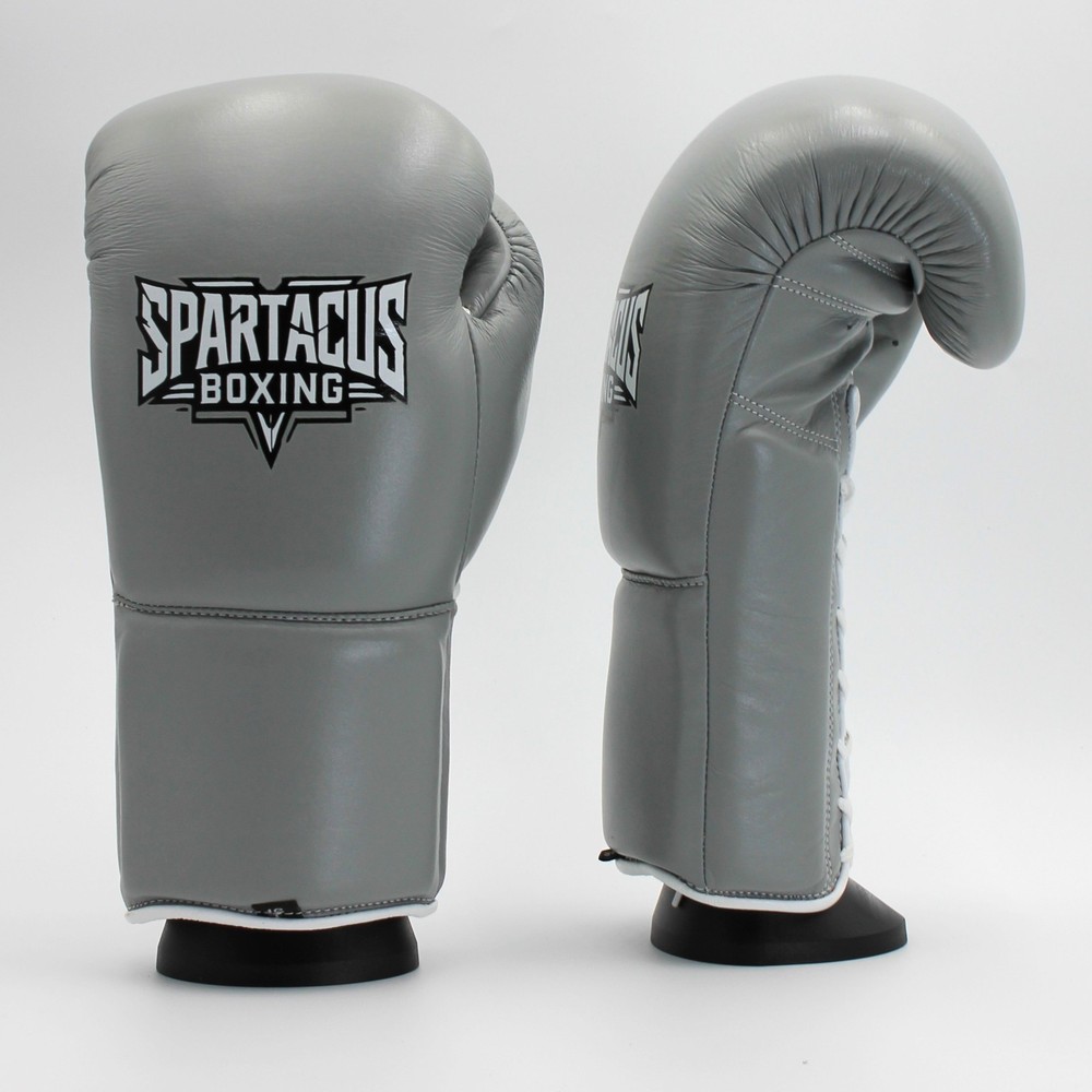 Spartacus Sparring Gloves - Grey 14-oz