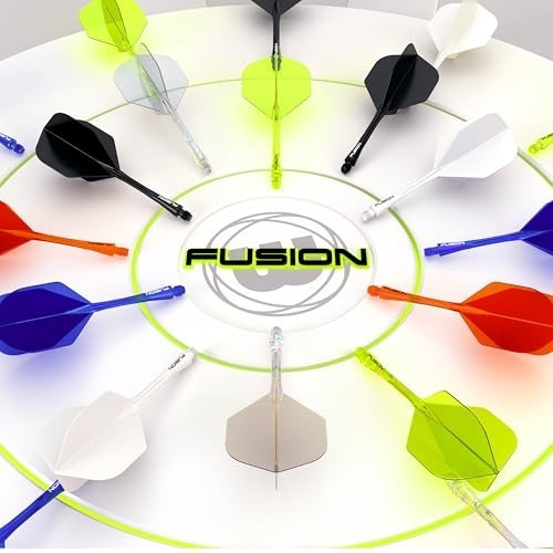 Integrated Flight & Shaft Darts System - No.6 Shape - Short, Intermediate, Mediu