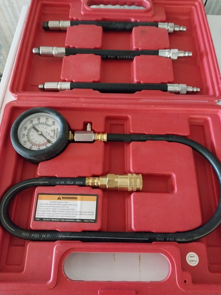 Compression Test Kit 95187 OEM US General Quick Disconnect Used