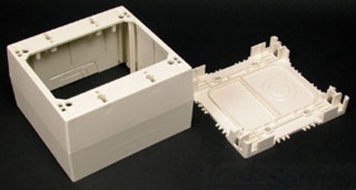Wiremold 2344-2 2 Gang Extra Deep Device Box