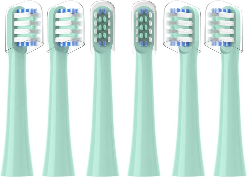Replacement Toothbrush Heads-Compatible with Colgate Hum Connected Smart Batt.