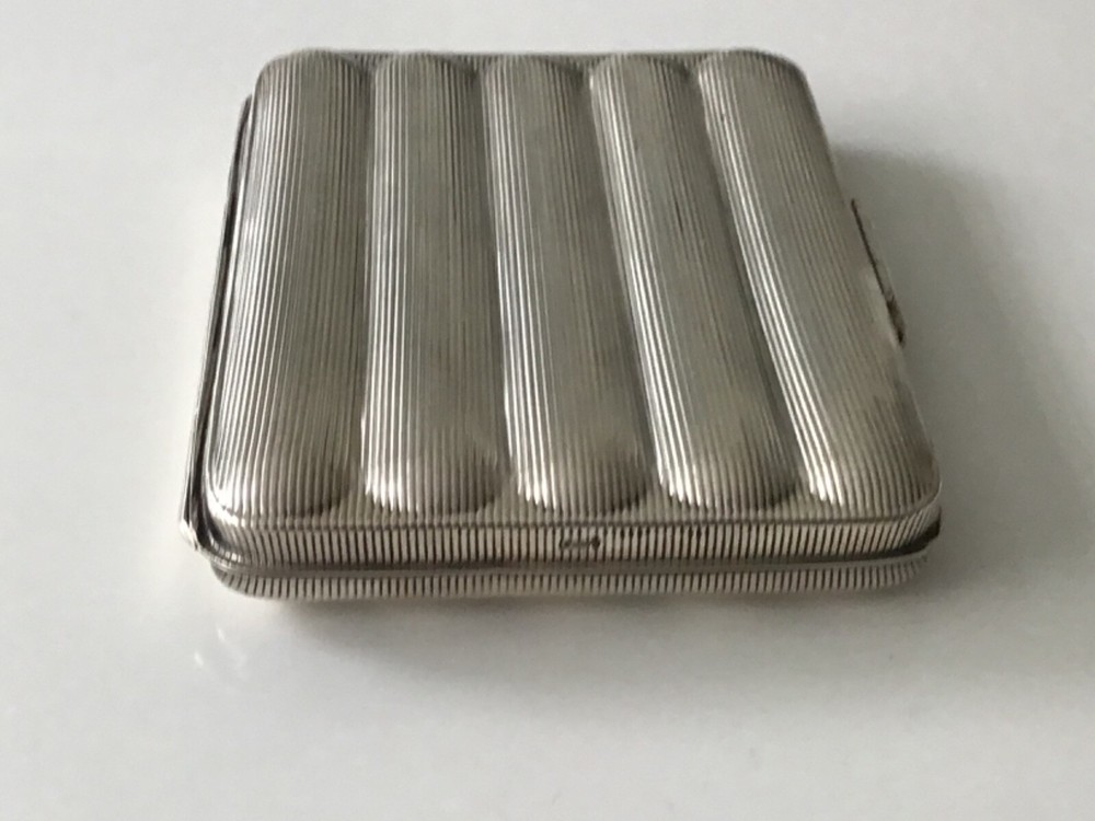 Antique Germany German Solid 835 silver cigar box