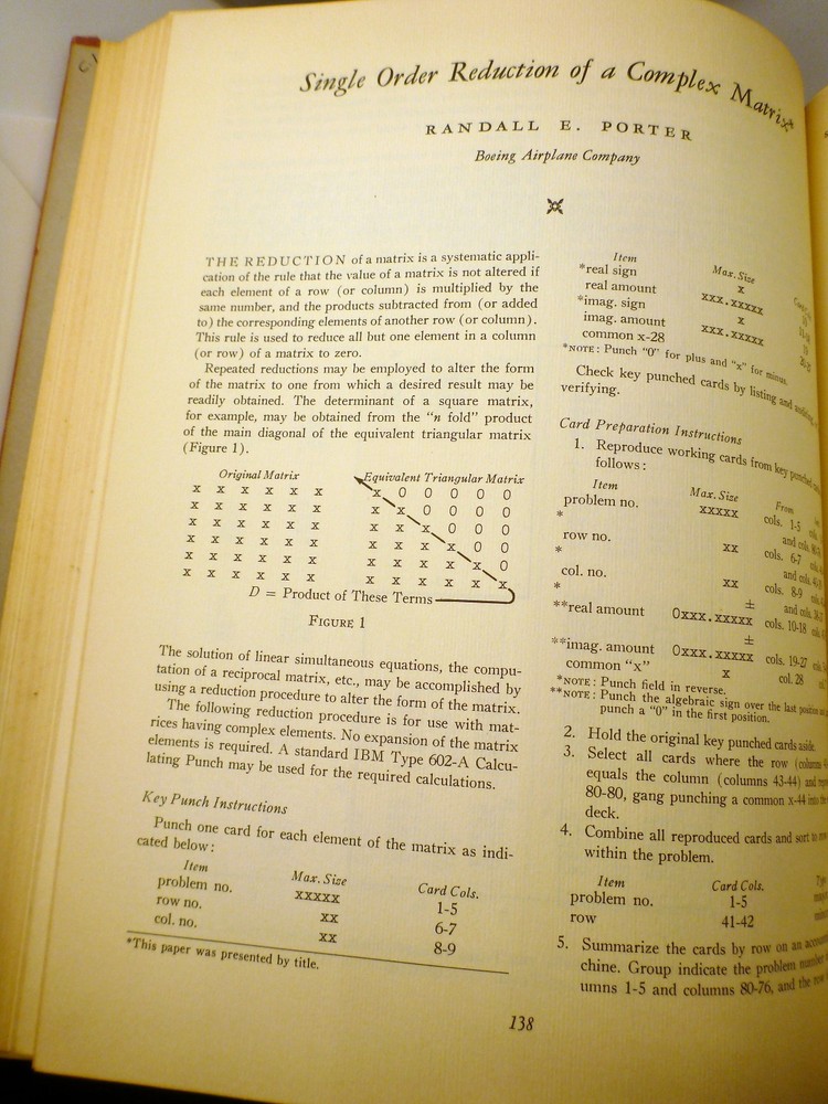 IBM: Computation Seminar, December 1949