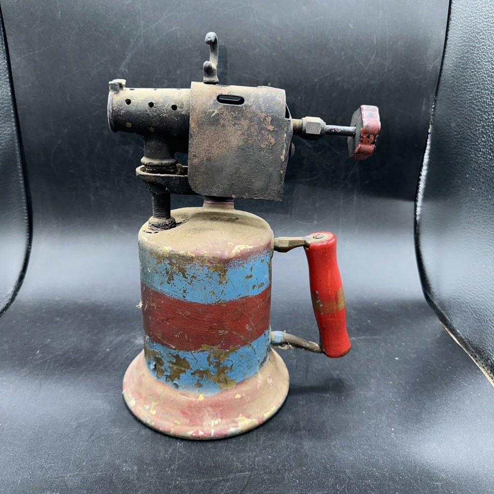 VINTAGE Brass Blow Torch Untested
