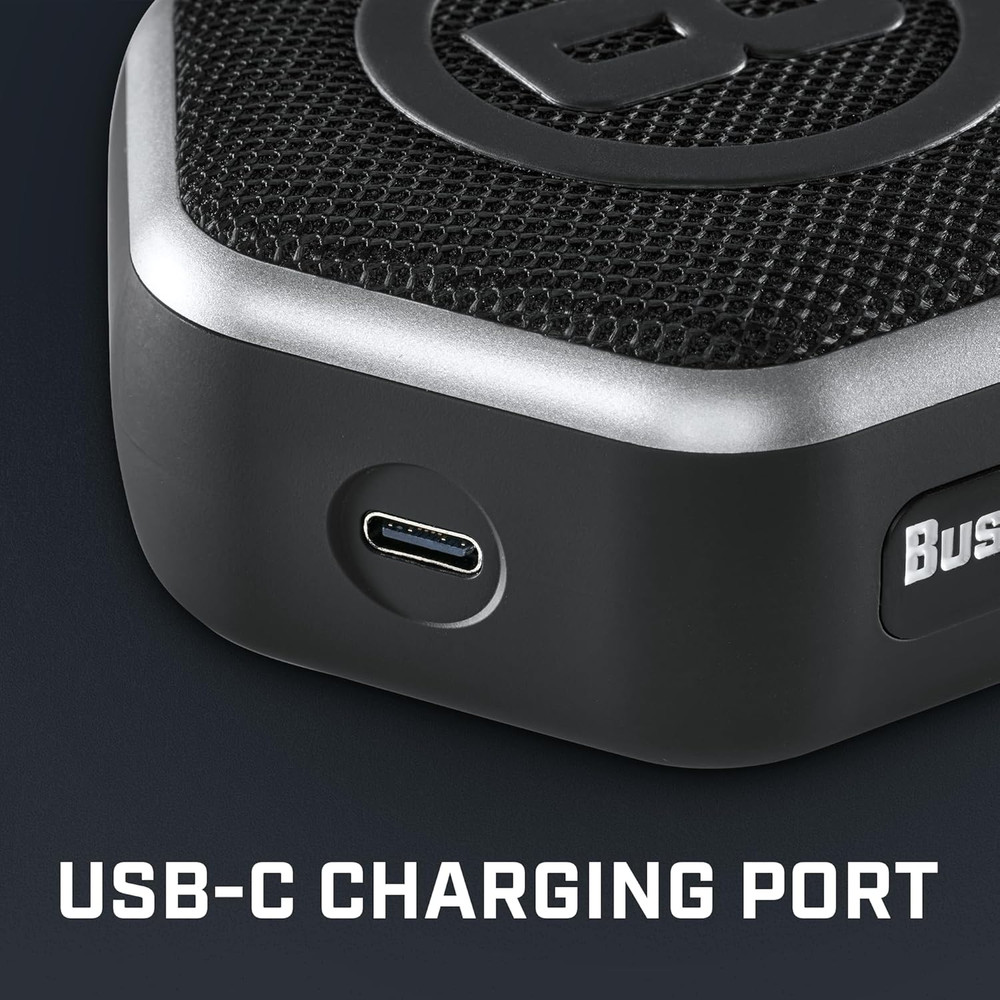 Golf Wingman Mini Bluetooth Speaker with GPS Black