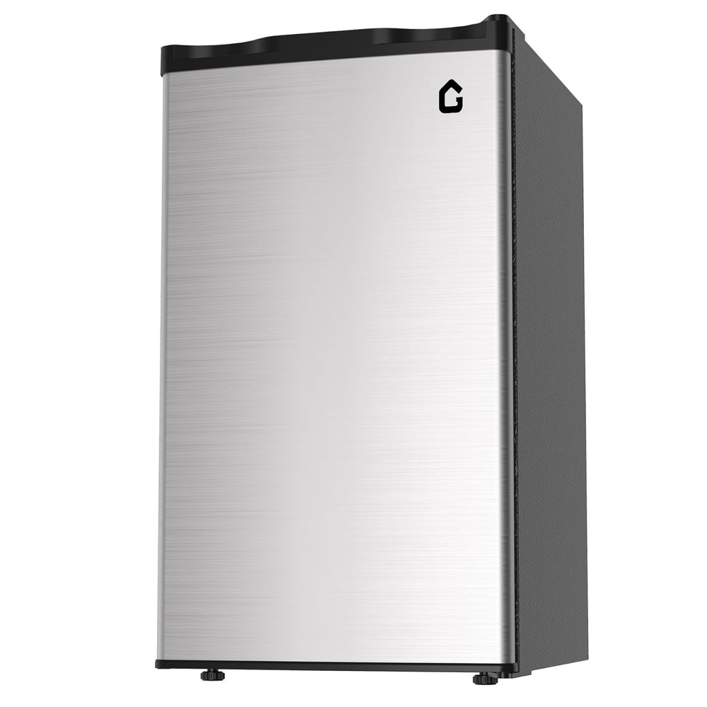 Portable Fridge with Freezer, 3.2 Cu. Ft. Compact Refrigerator,7 Temp Settings