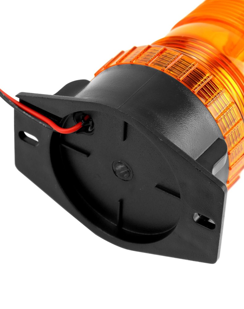 QWORK Amber Led Strobe Lights, Warning Emergency Flashing 2 Pack, Orange