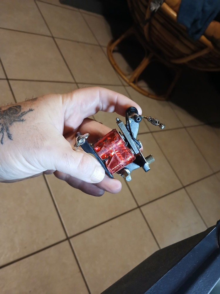 Spaulding Frame coil tattoo machine