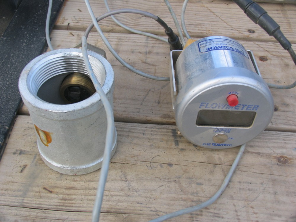 FIRE RESEARCH DF2000 FLOWMETER