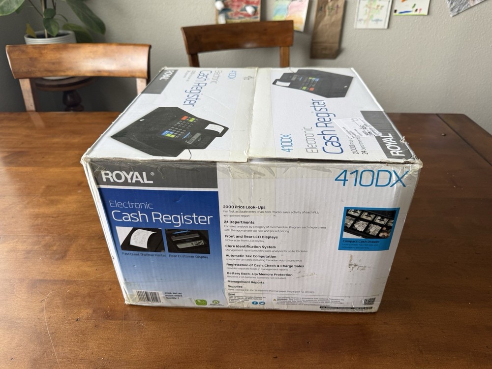 Royal 410DX Electronic Cash Register