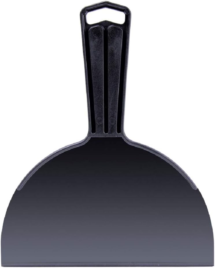 Warner 6" Plastic Flex Putty Knife, 901,Black