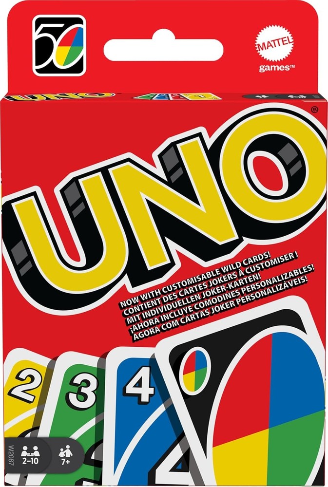 UNO Classic Colour & Number Matching Card Game 112