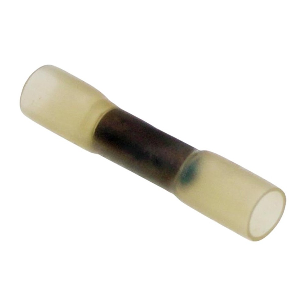 Butt Connector | Copper | Yellow, Silver | 2 End Quantity | Insulated Coating