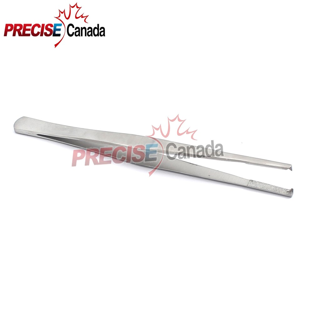 LANE TISSUE FORCEPS 1 X 2 TEETH S.S 12.5 CM